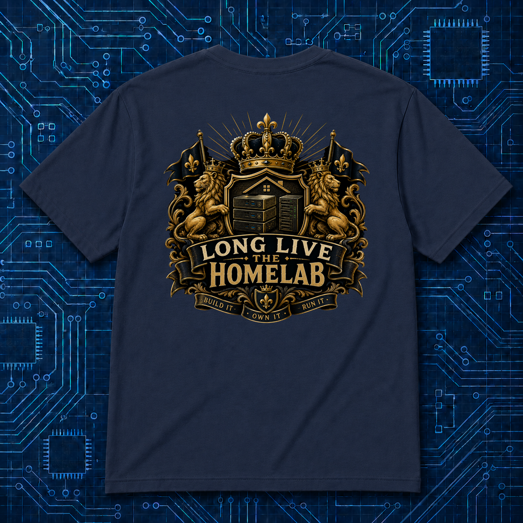 Long Live The Homelab T-Shirt